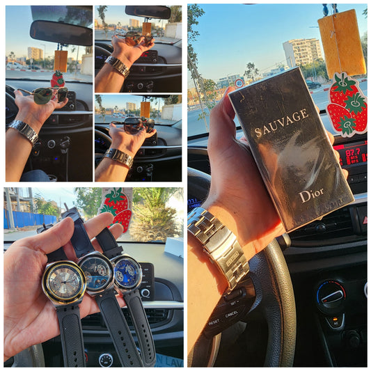 نضارات كارتي عطر عالمي ساعة سواتش