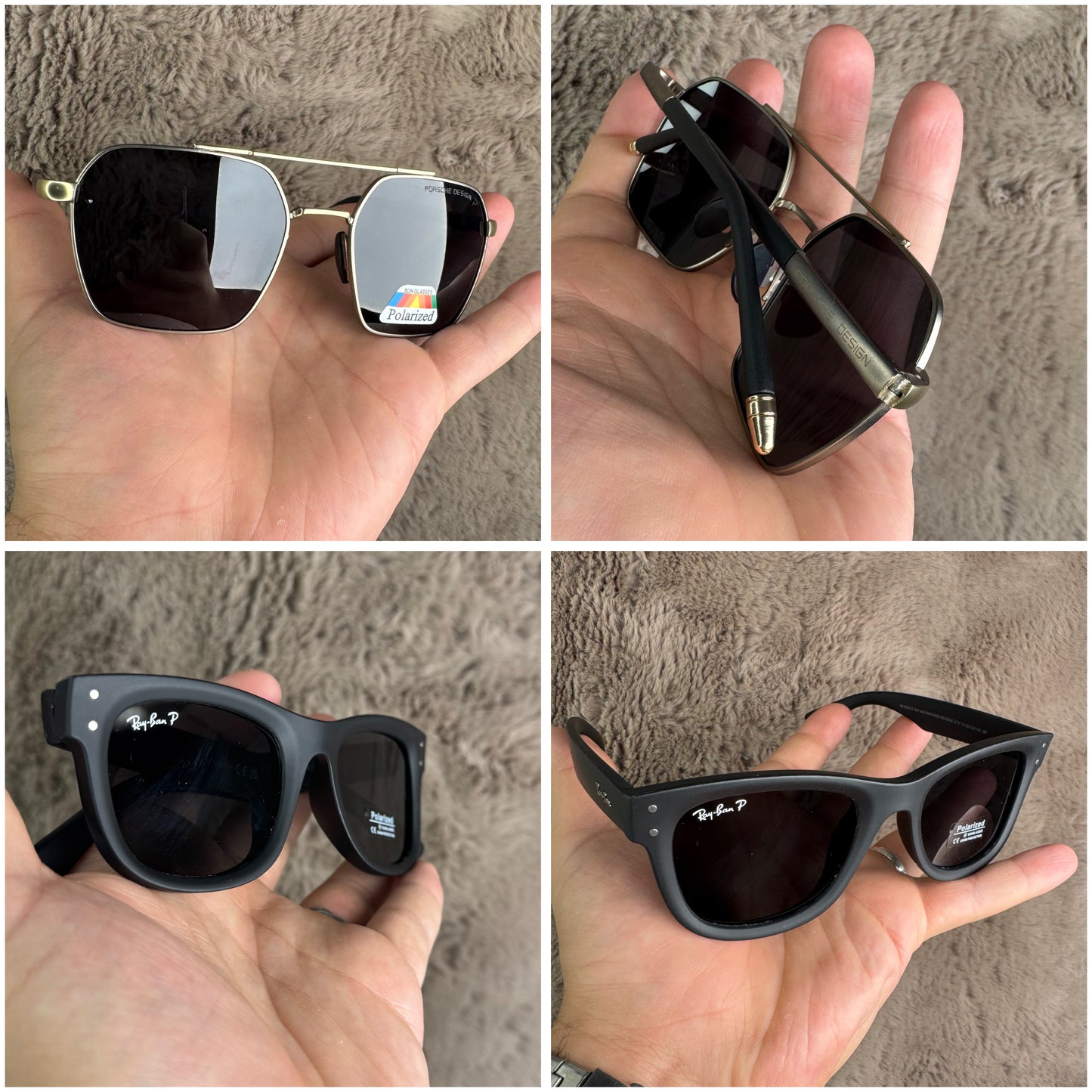 Promotion deux lunettes pour homme polarisé 100%